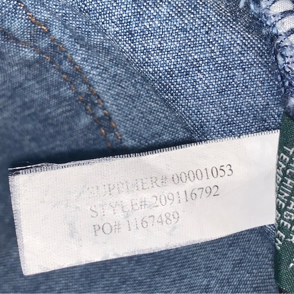 Women’s 8 RALPH LAUREN CLASSIC STRAIGHT Blue Denim Jeans Excellent Vintage - Picture 11 of 14